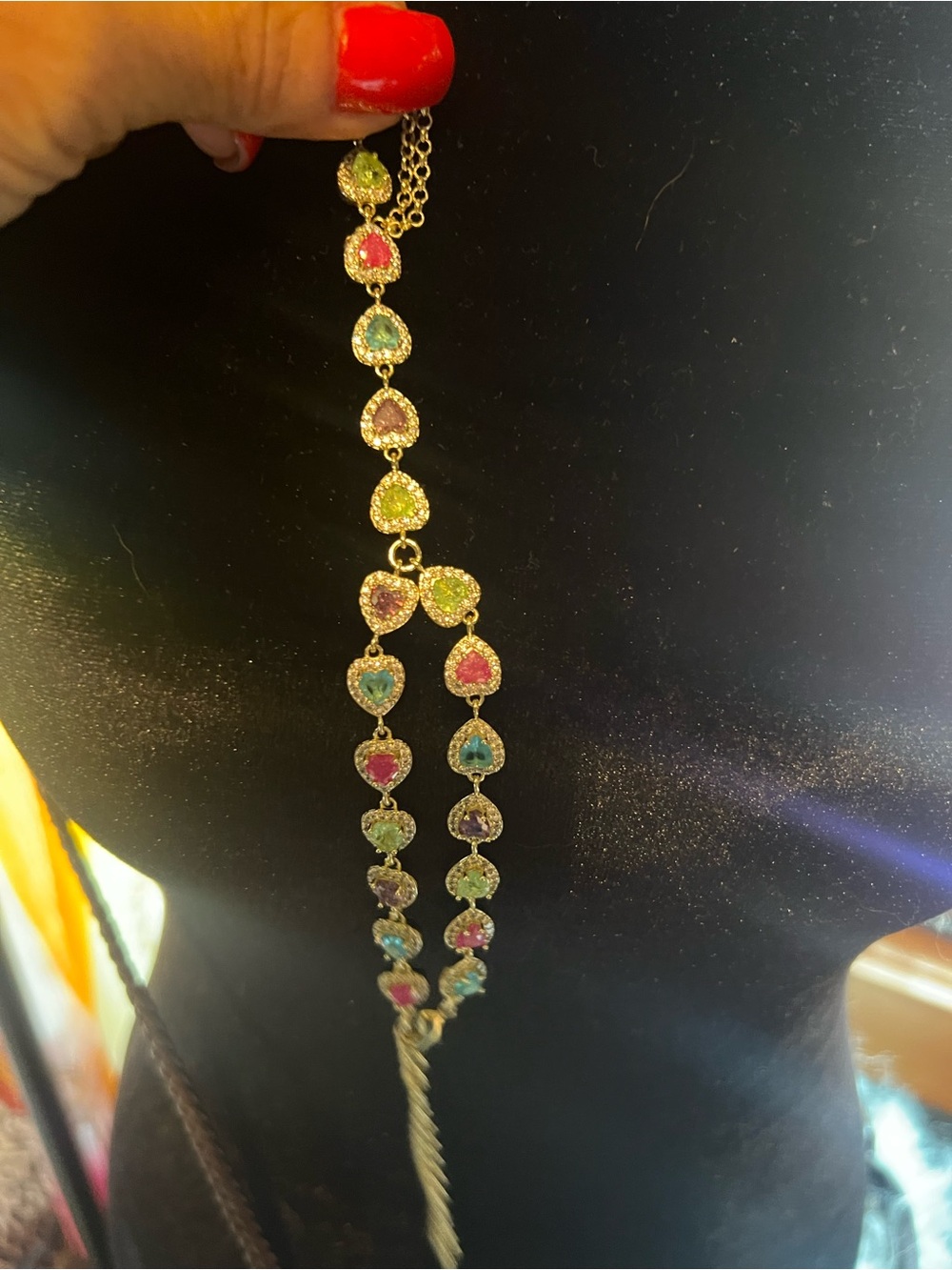 FMG pastel hand chain